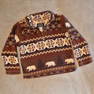 Toddler 1/4 zip winter pullover/sweater 2T